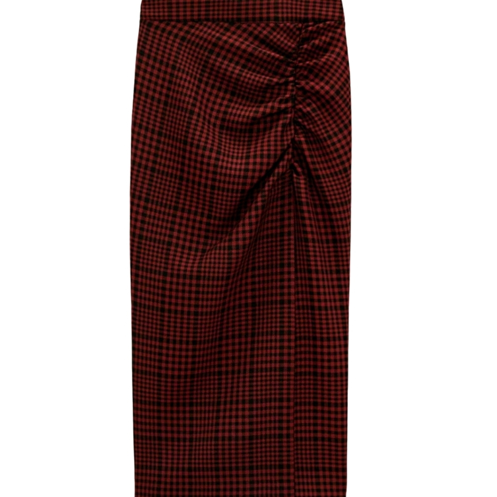 NWTs zara plaid midi skirt - Picture 5 of 6